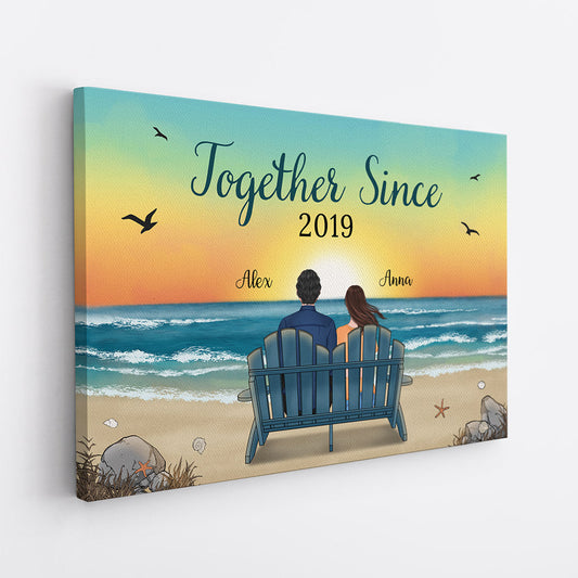 0489C595GUK2 Personalised Canvas Gifts People Couples Beach_322a2fa8 e267 4c03 a968 c0e410a6ab61