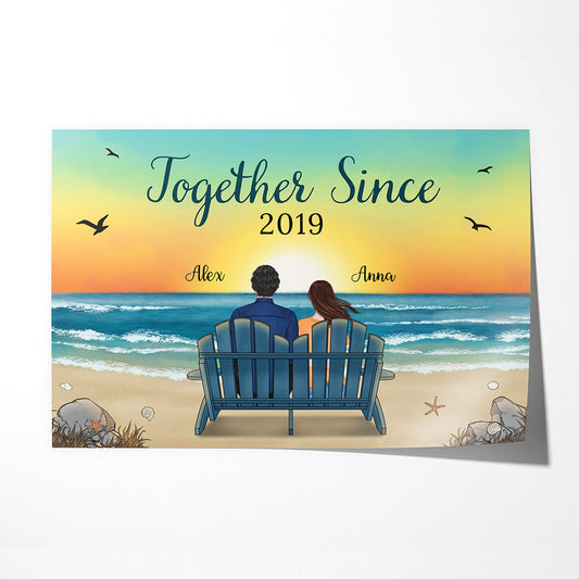 0489S595GUK1 Customised Posters Presents People Couples Beach_b3134418 2ffa 431b 9b90 8147a14e44a1