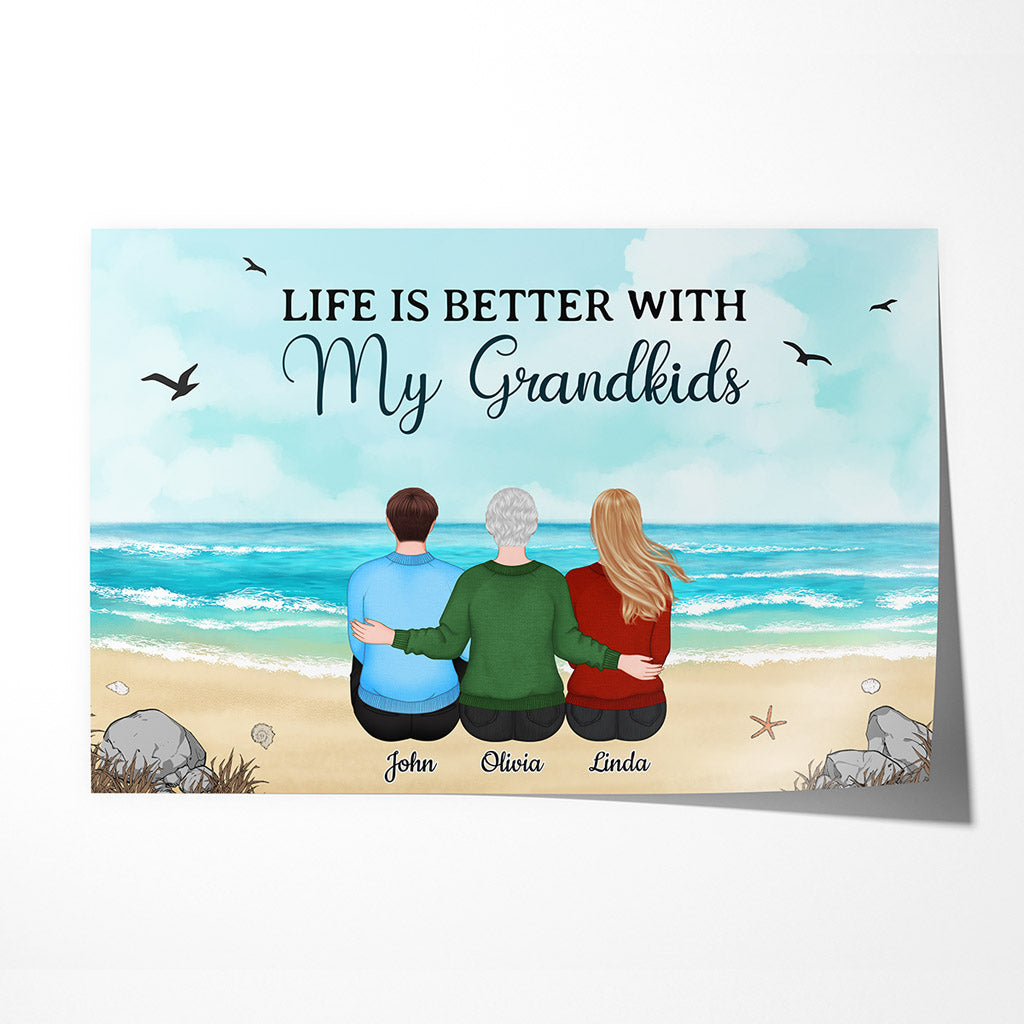 0514SUK1 Personalised Posters Gifts Grandkids Grandma Grandad Christmas_2edaffd2 d6f6 400e b341 bc5e600efd1b