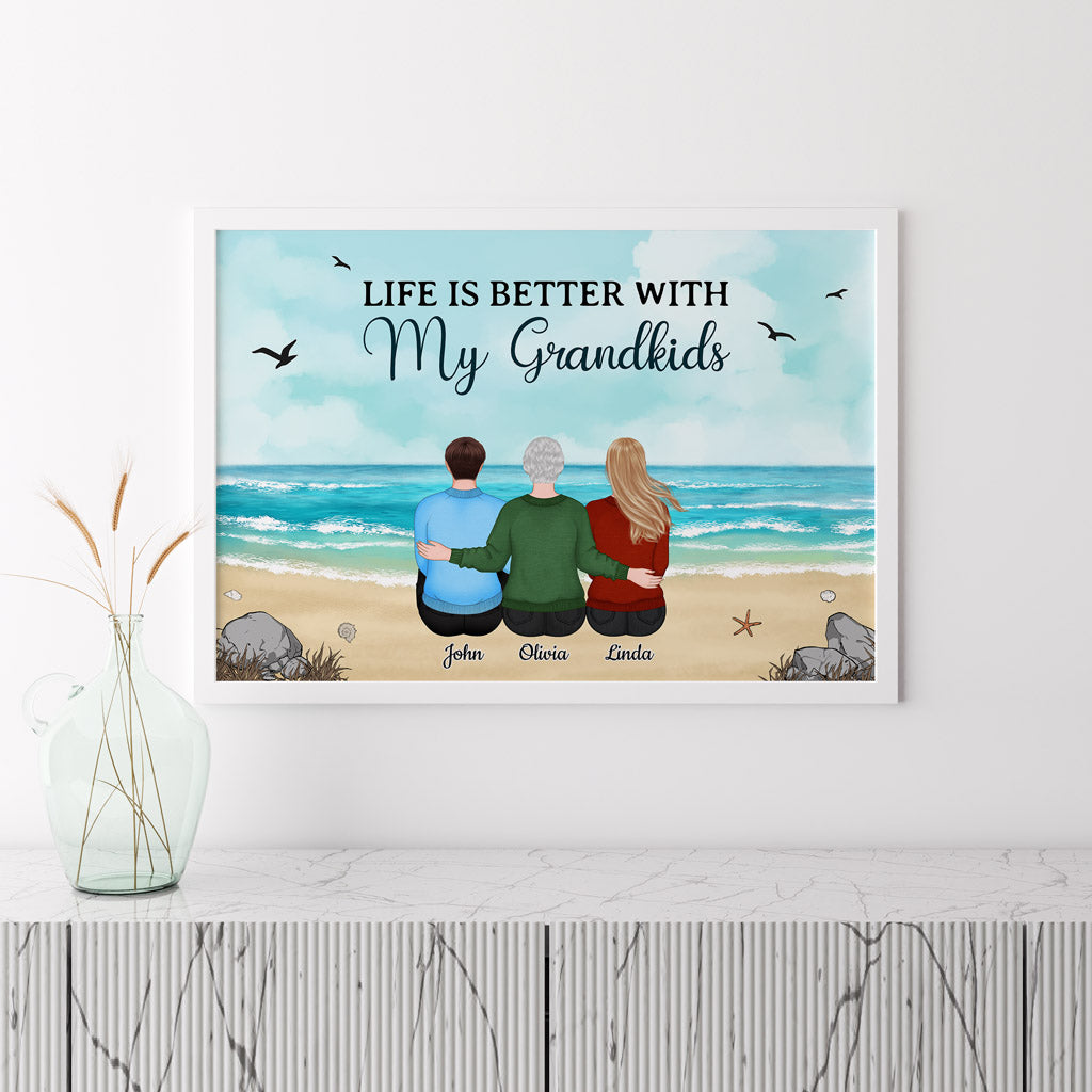 0514SUK3 Personalised Posters Gifts Grandkids Grandma Grandad Christmas_d84d0c9b e24a 4eeb ba41 5ffc516b39c9