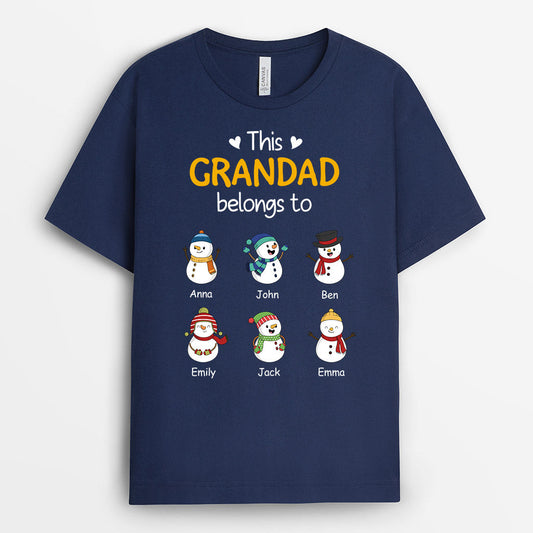 0527AUK1 Personalised T shirts Gifts Grandkids Grandma Mom Christmas_5a10df99 ad71 4bf6 8fb0 21af2fcc3d01