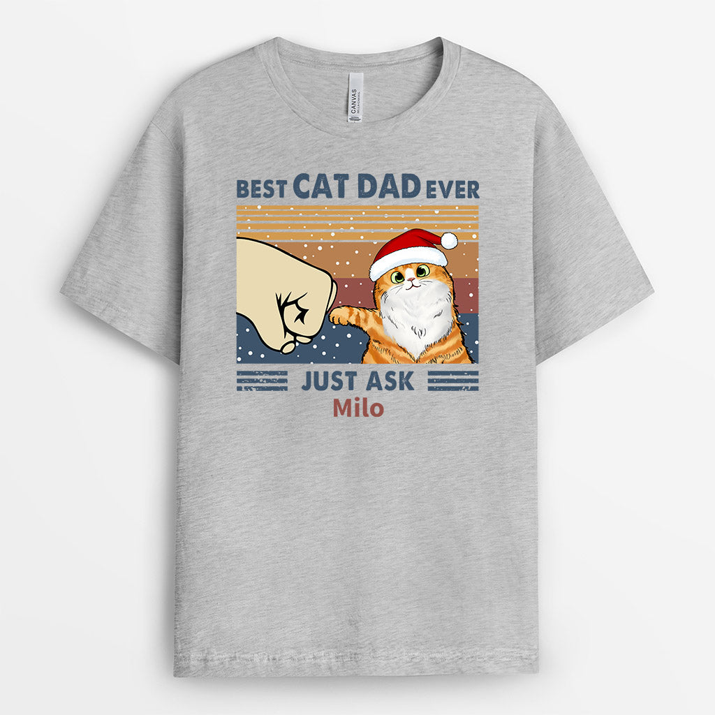 0528AUK2 Personalised T shirts Gifts Cat Cat Lovers Christmas_3860adf7 c32d 43b0 840b 3e40c6a8b42c