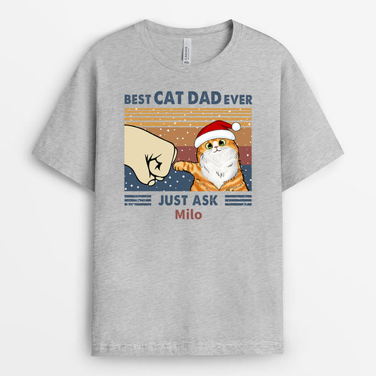 0528AUK2 Personalised T shirts Gifts Cat Cat Lovers Christmas_3860adf7 c32d 43b0 840b 3e40c6a8b42c