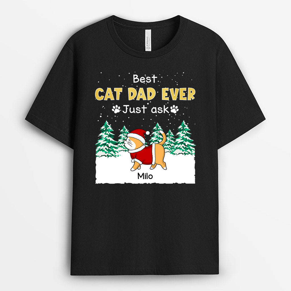 0545AUK2 Personalised T shirts Gifts Cat Mum Cat Lovers Christmas_c9583239 6679 4baa b241 95a59a5c8c55