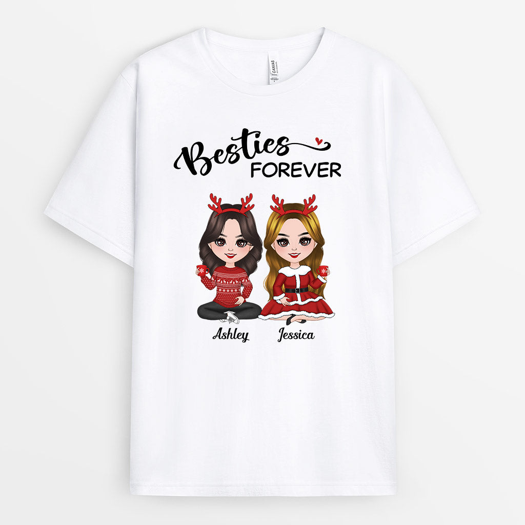 0574AUK1 Personalised T shirts Gifts Friends Besties Best Friends_e3bb58b7 4a24 4e7b b1b9 41074f847a01