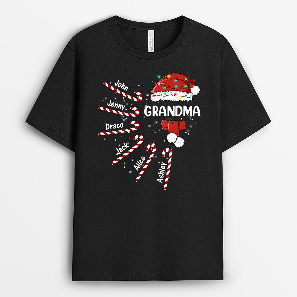 0586AUK1 Personalised T shirts Gifts Grandparents Grandma Grandad Christmas_4b817299 9ce8 4db8 97e3 1f3f811543d6