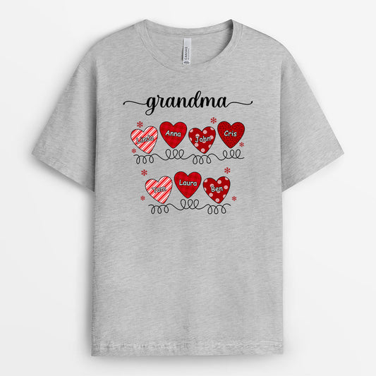 0599AUK1 Personalised T shirts Gifts Grandma Mum Christmas_1fd7cb27 2cc8 450e a836 0ba97c936e2a