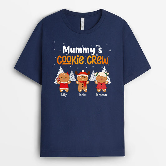 0630AUK1 Personalised T Shirts Gifts Cookies Grandma Mum Christmas