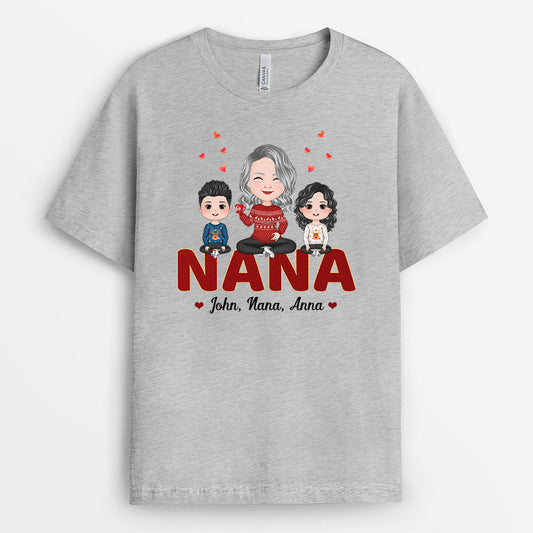 0634AUK2 Personalised T shirts Gifts Mum Grandma Mum