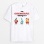 0666Auk1 Personalised T shirts Gifts Dinosaur Grandma Mum