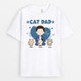 0669Auk2 Personalised T shirts Gifts Man Cat Cat Lovers