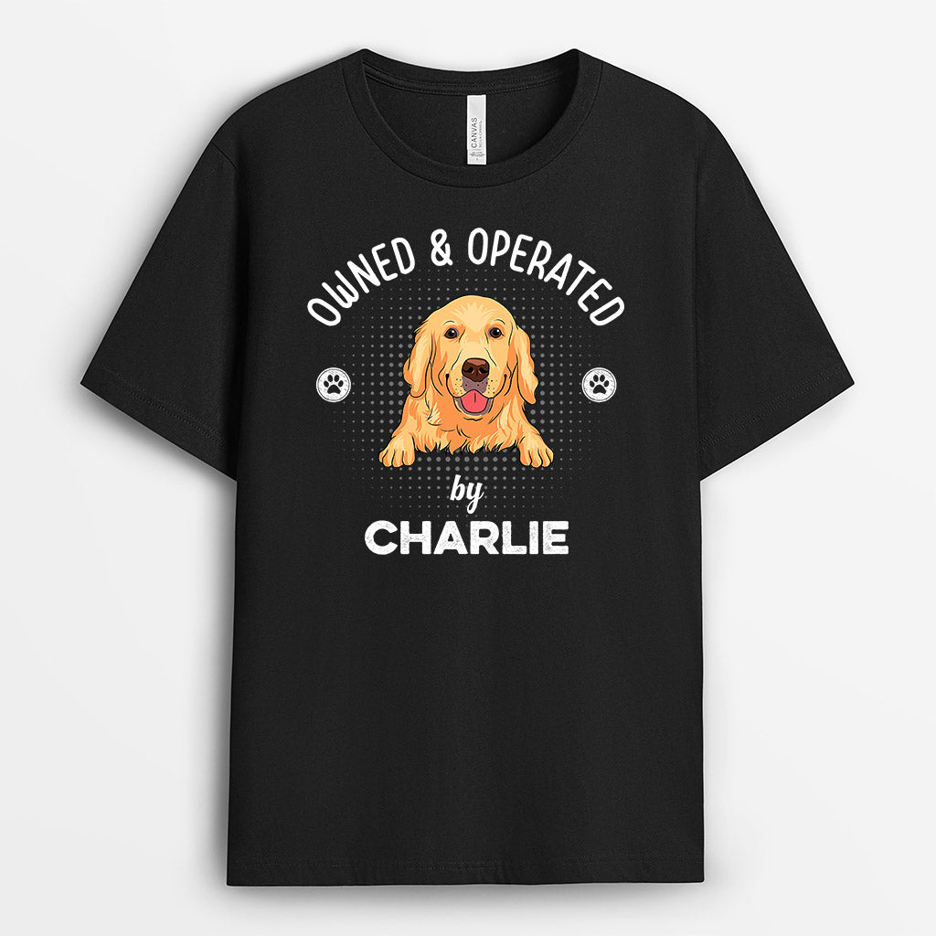 0673Auk1 Personalised Gifts T shirts Dog Dog Lovers