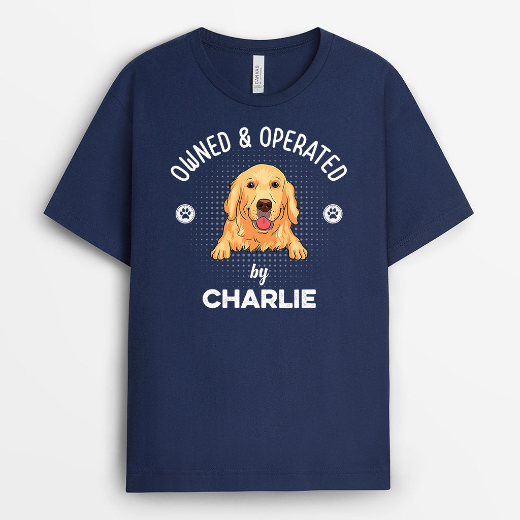 0673Auk2 Personalised Gifts T shirts Dog Dog Lovers
