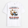 0675Auk1 Personalised T shirts Gifts Sitting Man Cat Lovers