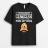Personalised I Work For My Dog T-shirt - Personal Chic