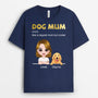 0688AUK2 Personalised T shirts Gifts Dog Mum Dog Lovers