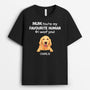 0693AUK2 Personalised T shirts Gifts Dog Dog Lovers