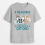 0758A290DUK2 Personalised T shirts Gifts Cat Cat Lovers