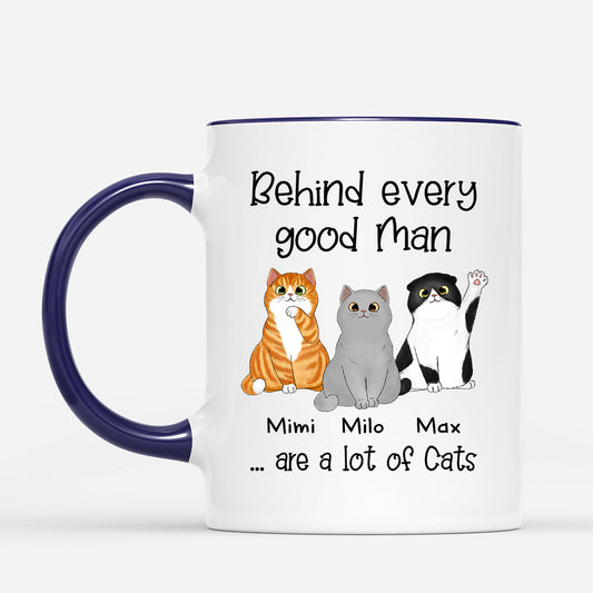 0763MUK2 Personalised Mugs Gifts Cat Cat Lovers