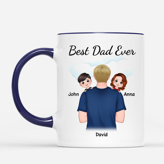 0771M290BUK2 Personalised Mugs Gifts Shoulder Dad Fathers Day