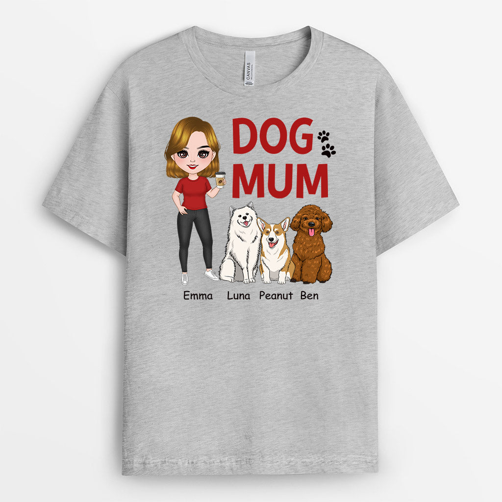 0773AUK1 Personalised T shirts Gifts Dog Dog Lovers