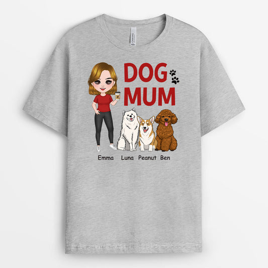0773AUK1 Personalised T shirts Gifts Dog Dog Lovers