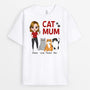 0773AUK2 Personalised T shirts Gifts Cat Cat Lovers