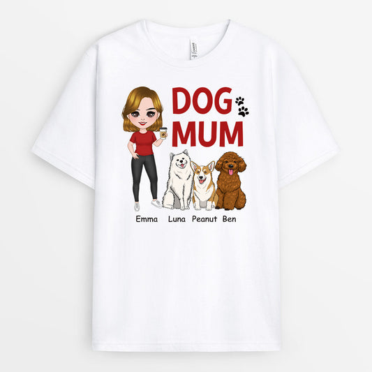 0773AUK2 Personalised T shirts Gifts Dog Dog Lovers