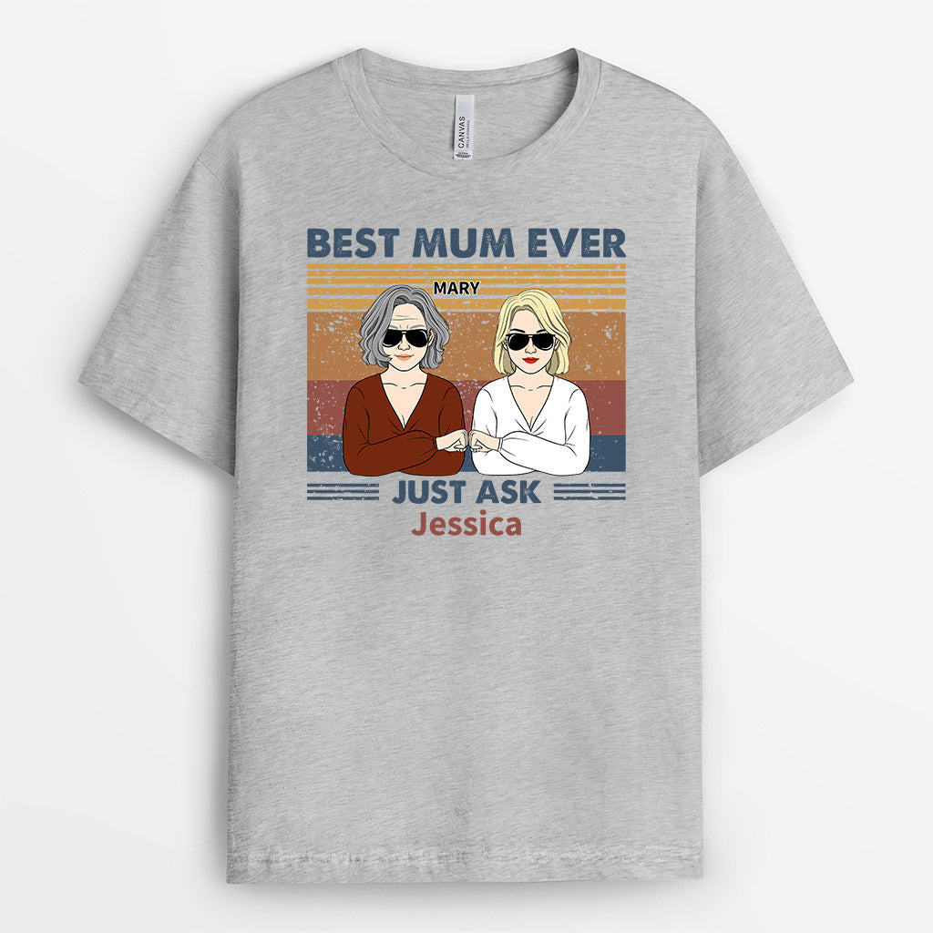 0776AUK1 Personalised T shirts Gifts Mum Grandma Mum