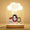 Personalised Best Grandma Mummy Ever Night Light - Personal Chic