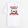 0783AUK2 Personalised T shirts Gifts Heart Grandma Mum