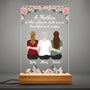 0786LUK3 Personalised 3D LED Light Gifts Mother Grandma Mum