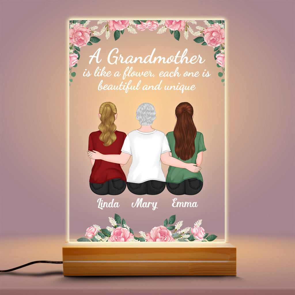 0786LUK5 Personalised 3D LED Light Gifts Mother Grandma Mum