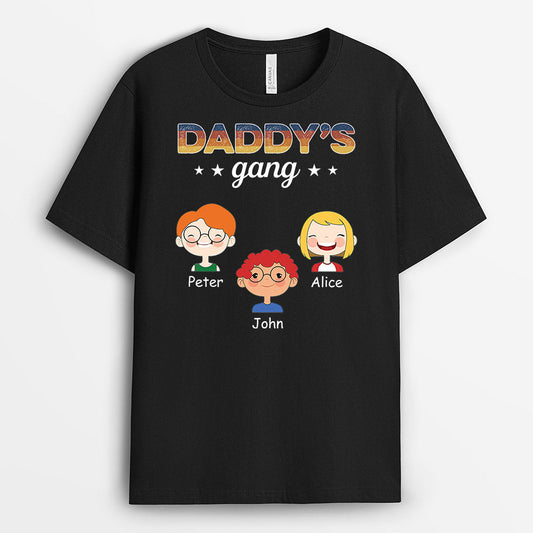 0793AUK2 Personalised T shirts Gifts Kid Grandad Dad