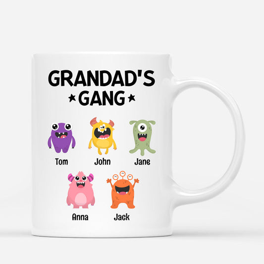 0795AUK1 Personalised Mugs Gifts Kid Grandad Dad