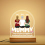 0811LUK1 Personalised 3D LED Light Gifts Mother Grandma Mum