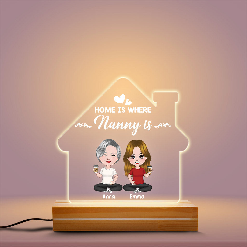 0818LUK3 Personalised Night Light Gifts Mother Grandma Mum