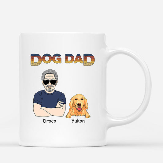 0821MUK1 Personalised Mug Gifts Dog Dog Lovers