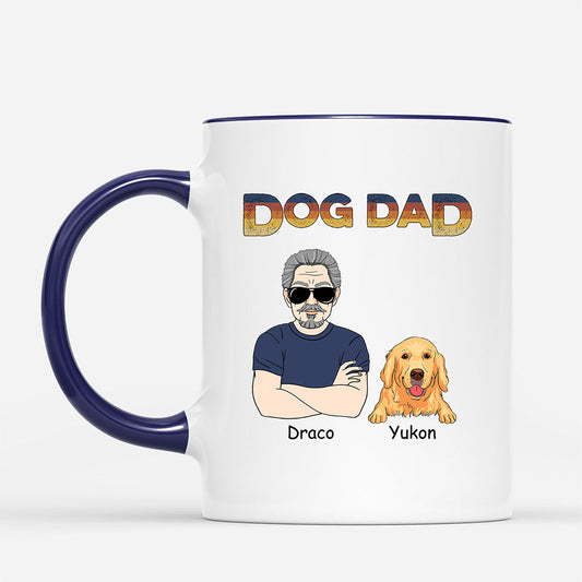 0821MUK2 Personalised Mug Gifts Dog Dog Lovers