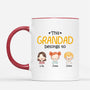 0827MUK2 Personalised Mugs Gifts Grandad Dad