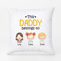 0827PUK1 Personalised Pillows Gifts Grandad Dad