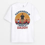 0828AUK2 Personalised T shirts Gifts Heart Grandad Dad