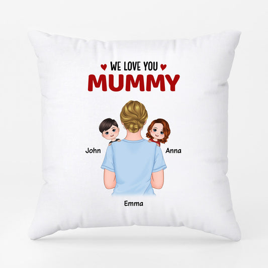 0830PUK1 Personalised Pillow Gifts Shoulder Mum