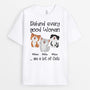 0839AUK1 Personalised T shirts Gifts Cat Cat Lovers