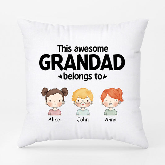0840PUK2 Personalised Pillow Gifts Kid Mum Dad