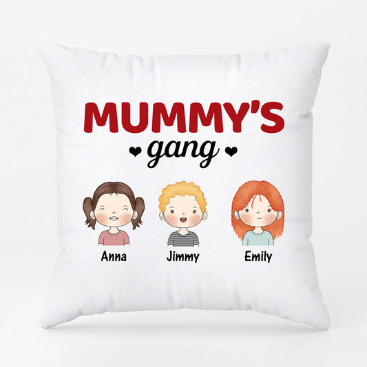 0845PUK1 Personalised Pillow Gifts Kids Grandma Mum