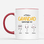 0885MUK2 Personalised Mugs Gifts Kid Grandad Dad