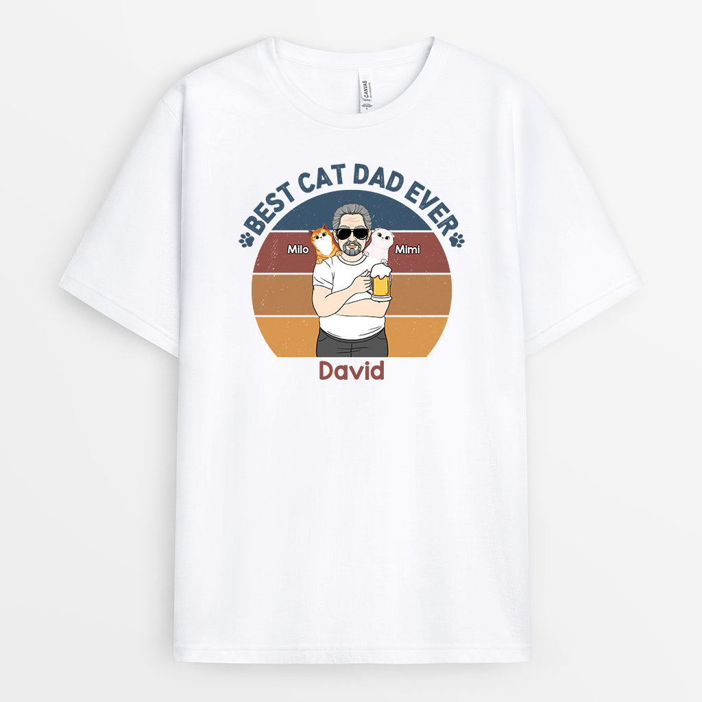 0888AUK1 Personalised T shirts Gifts Cheers Cat Lovers