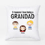 0897PUK1 Personalised Pillow Gifts Kids Grandad Dad
