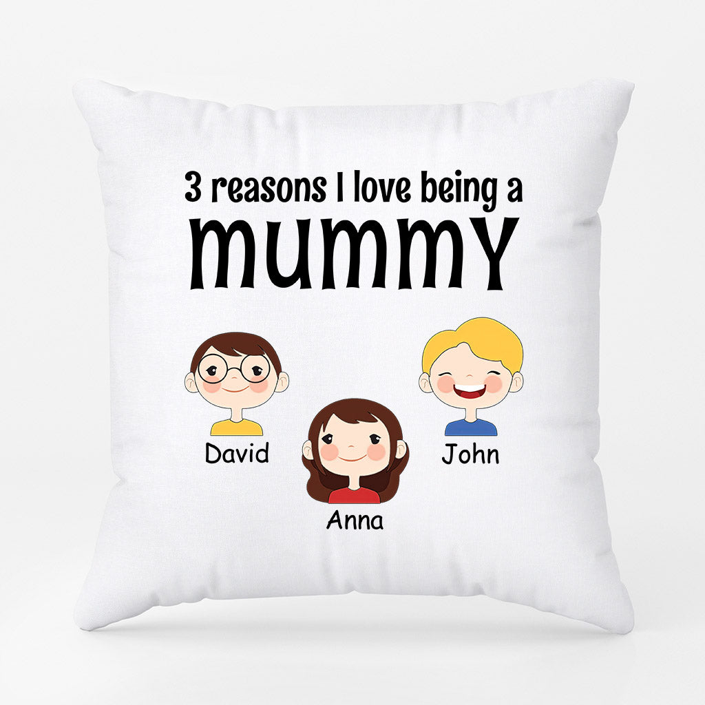 0897PUK1 Personalised Pillow Gifts Kids Grandma Mum